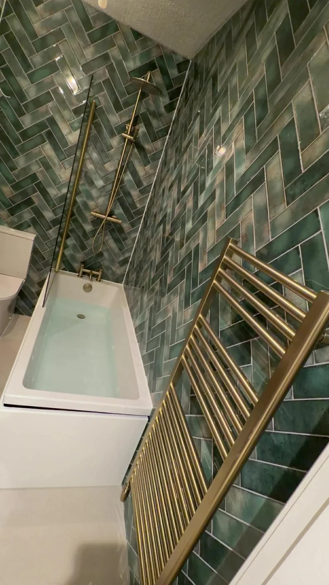 Modern bathroom installation, Forth Valley